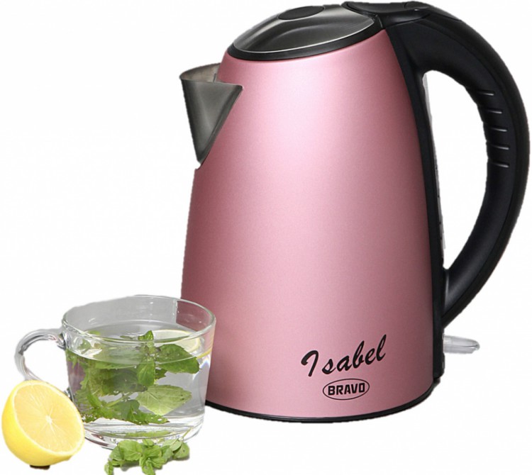 Konvice Isabel 1.8l Nerez PINK | Elektro + Baterie - Drobné spotřebiče Konvice Isabel 1.8l Nerez PINK | Elektro + Baterie - Drobné spotřebiče